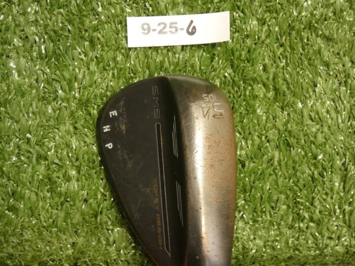 Titleist Vokey SM9 Jet Black 54* 10* Sand Wedge S Grind Dynamic Gold Steel