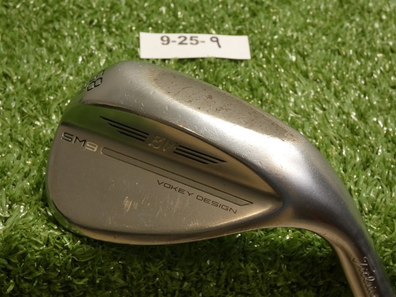 Titleist Vokey SM9 Tour Chrome 58* 12* Lob Wedge D Grind NS Pro Regular Steel