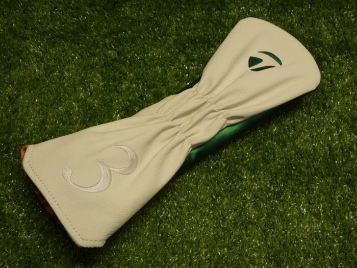 TaylorMade 2024 Season Opener Masters 3 Fairway Wood Headcover White/Green New