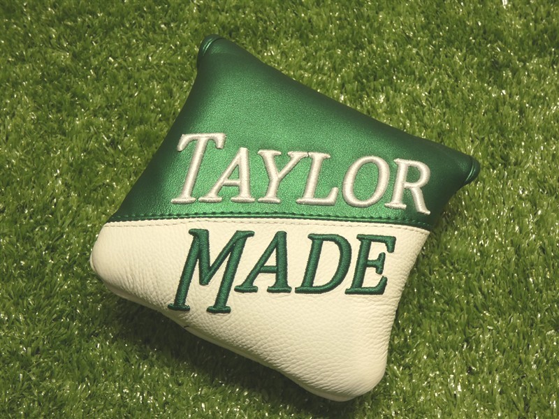 TaylorMade 2024 Season Opener Masters Mallet Putter Headcover White/Green New