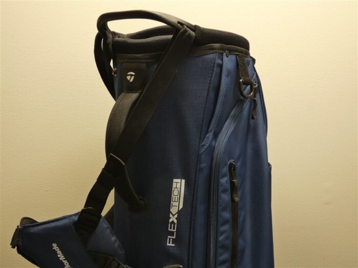 TaylorMade TM24 FlexTech 4-Way Carry Stand Golf Bag Navy Blue New