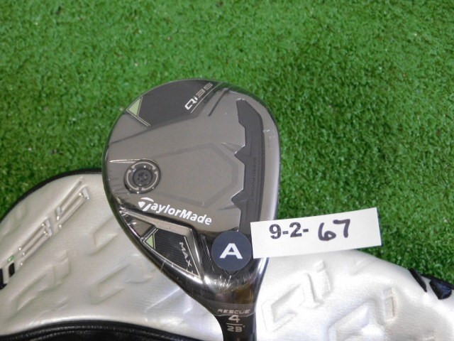 TaylorMade 2025 Qi35 Max 23* 4 Hybrid Rescue AirSpeeder 50 A Senior with HC New