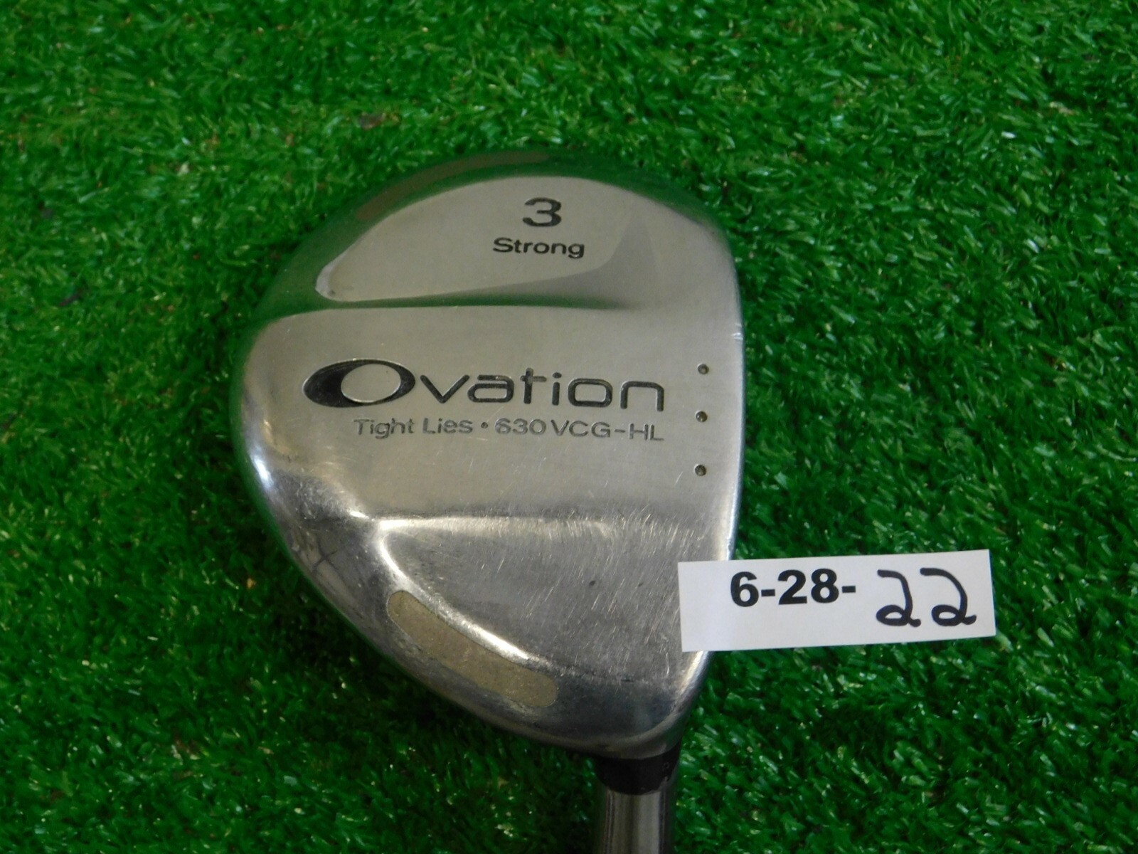 Adams Ovation Strong 3 Wood Aldila 75g Stiff Graphite