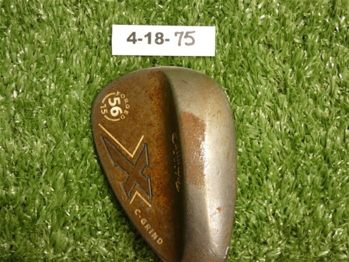 Callaway X Forged Vintage Raw 56* 15* Sand Wedge Project X 6.0 Stiff Steel