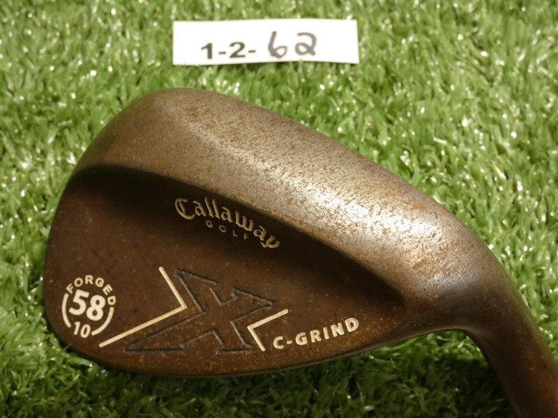 Callaway X Forged Vintage 58* 10* Lob Wedge C Grind Dynamic Gold S300 Steel
