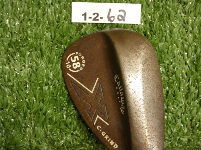 Callaway X Forged Vintage 58* 10* Lob Wedge C Grind Dynamic Gold S300 Steel