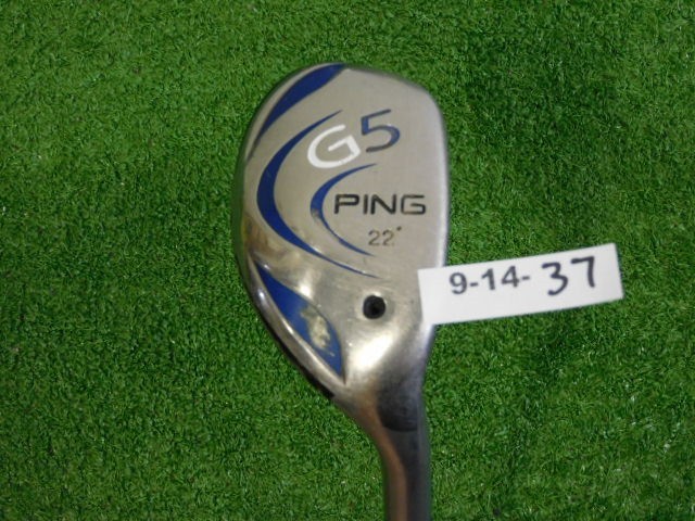 PING G5 22* 4 Hybrid Rescue Grafalloy ProLaunch Blue Stiff Graphite