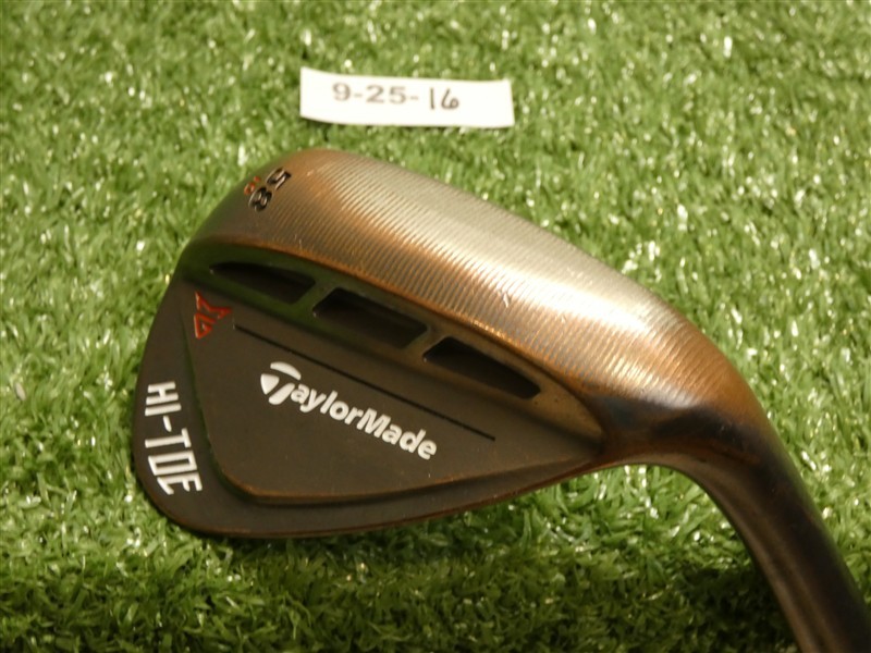 TaylorMade Milled Grind Hi-Toe RAW 58* 10* Lob Wedge Dynamic Gold Steel