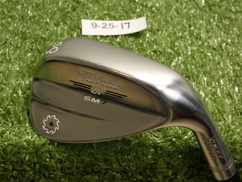 Titleist Vokey SM7 Tour Chrome 50* 08* Gap Wedge F Grind NS Pro Stiff Steel