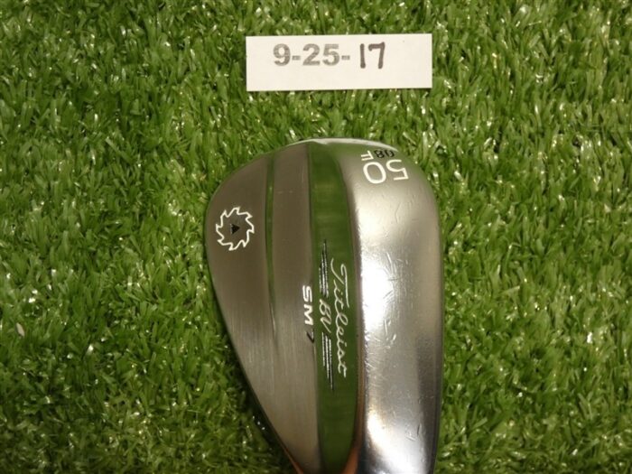 Titleist Vokey SM7 Tour Chrome 50* 08* Gap Wedge F Grind NS Pro Stiff Steel