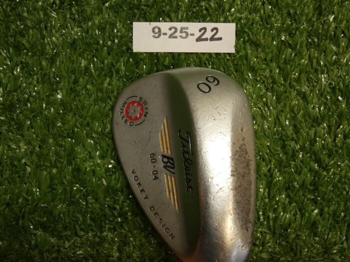 Titleist Vokey Spin Milled 2009 Chrome 60* 04* Lob Wedge Dynamic Gold Steel