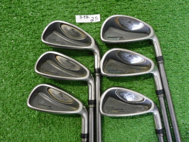 Cobra 3400 I/XH Irons 4-9 (No P Wedge) YS-5.1 55g Regular Graphite