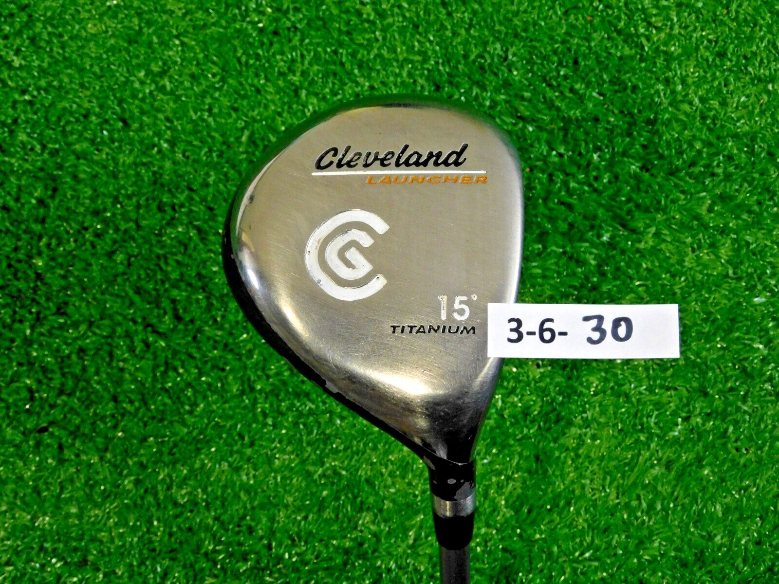 Cleveland Launcher Ti 15* 3 Wood Fujikura Tour Platform 26-3 Stiff Graphite