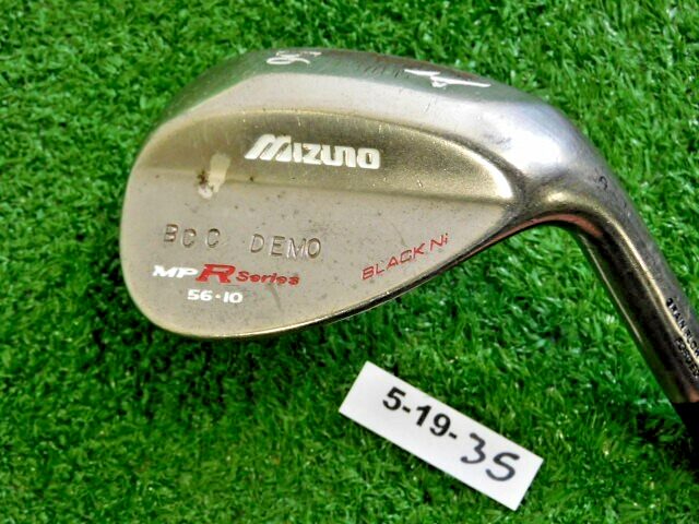Mizuno MP-R Black Nickel Forged 56* 10* Sand Wedge Dynamic Gold Steel