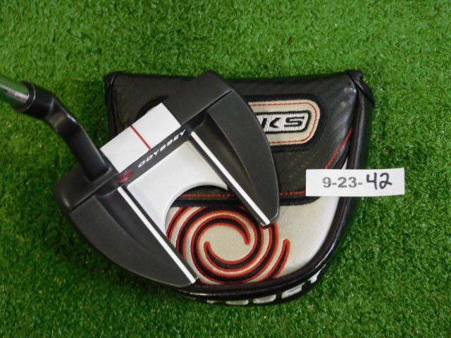 Odyssey O-Works V-Line Fang CH Counterbalanced 35″ Putter w HC Super Stroke