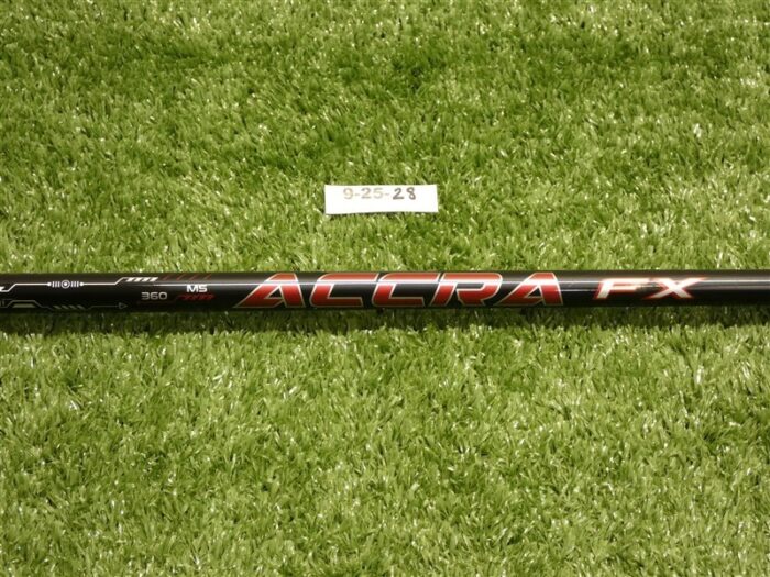 TaylorMade ACCRA FX 3.0 360 M5 Extra Stiff Driver Shaft 44.5″ Excellent