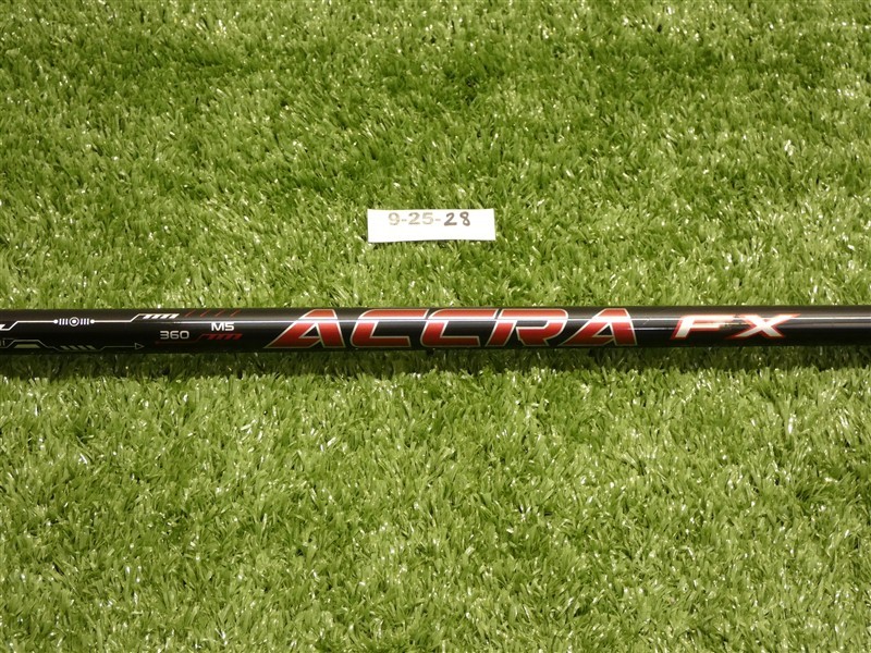 TaylorMade ACCRA FX 3.0 360 M5 Extra Stiff Driver Shaft 44.5″ Excellent