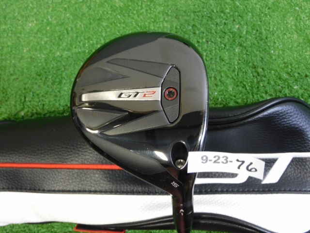 Titleist GT2 15* 3 Wood Tensei 1K Black 75 Stiff Graphite w Headcover Excellent