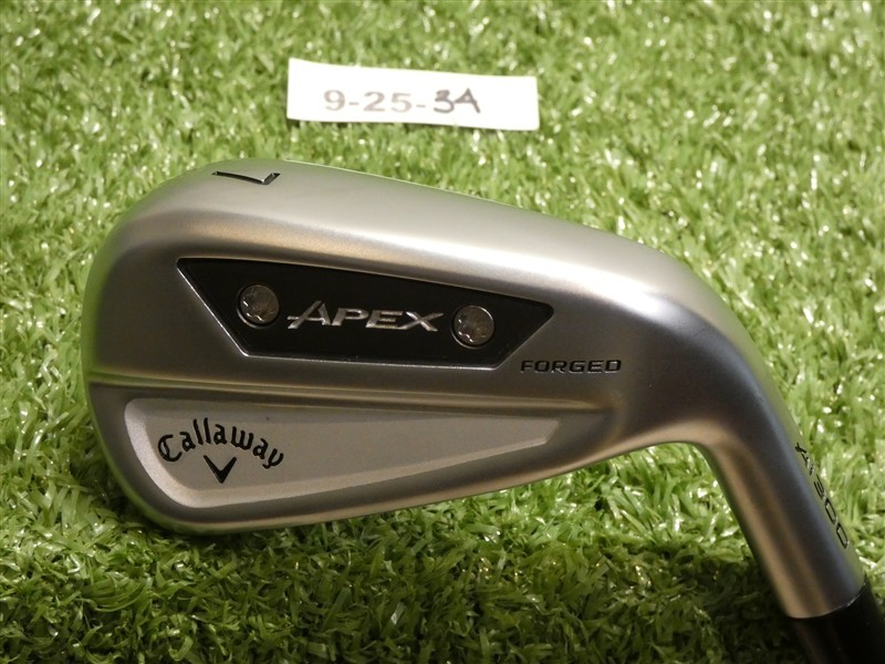 Callaway Apex Ai300 Forged 7 Iron Dynamic Gold Mid 90 R300 Regular Steel Mint