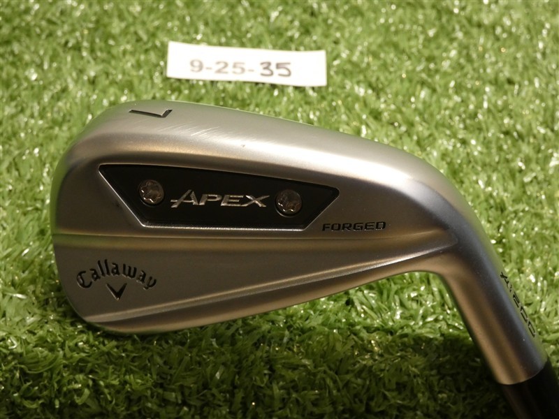 Callaway Apex Ai200 Forged 7 Iron Dynamic Gold Mid 100 S300 Stiff Steel Mint