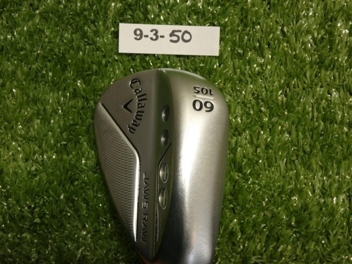 Callaway Jaws Raw Chrome 60* 10* Lob Wedge S Grind Catalyst 6.0 Stiff Graphite