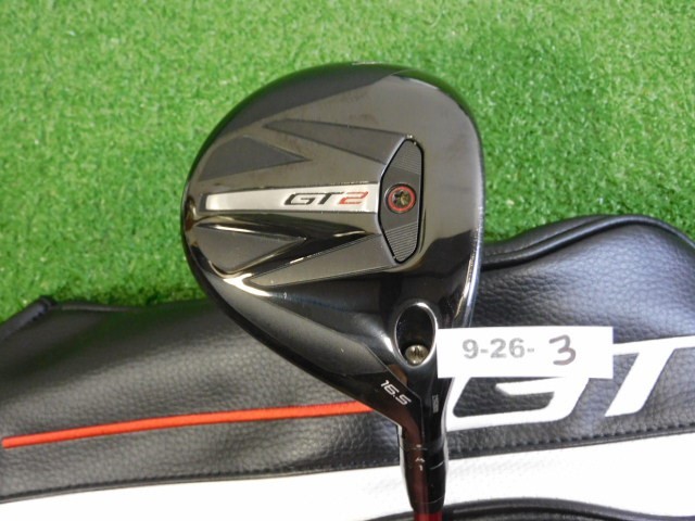 Titleist GT2 16.5* 3/4 Wood Denali Red 60g 5.0 Senior Graphite with Headcover