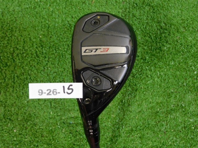 Titleist GT3 21* Left Hand 4 Hybrid HZRDUS Black 5G 80g 6.0 Stiff Excellent