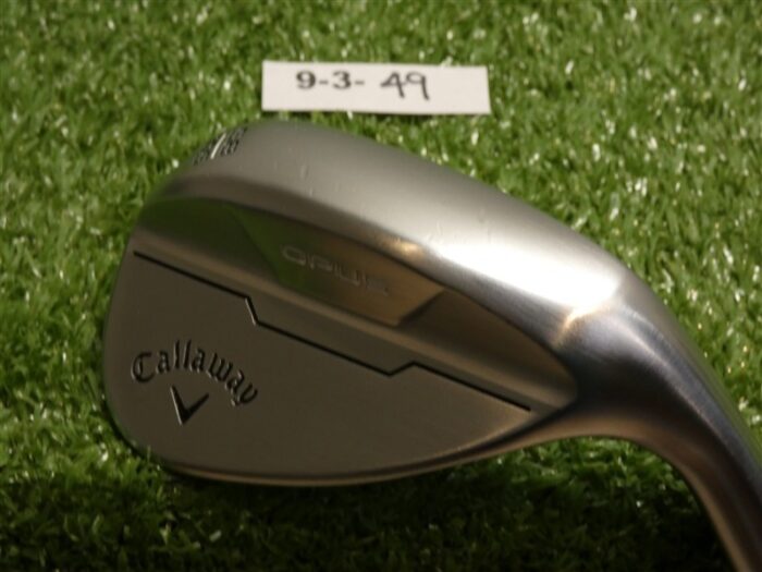 Callaway Opus Brushed Chrome 58* 10* Lob Wedge S Grind DG Mid 115 Steel Mint