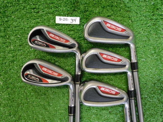 Adams Idea A3 OS Irons 6-P ProLaunch Platinum Regular Graphite