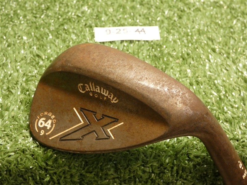 Callaway X Forged Vintage 64* 9* Lob Wedge True Temper Dynamic Gold Steel