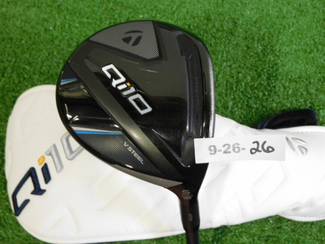 TaylorMade Qi10 18* 5 Wood Denali Blue 60g 6.0 Stiff Graphite with HC Excellent