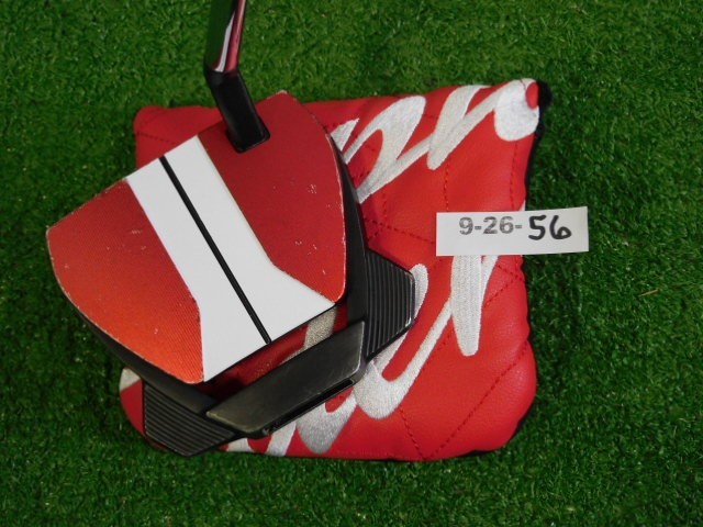 TaylorMade Spider GTX Red 35″ Left Hand Putter with Headcover Super Stroke