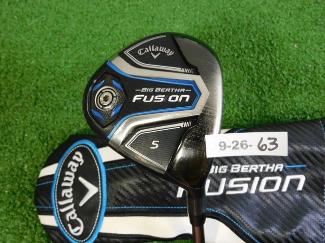 Callaway Big Bertha Fusion 19* Womens 5 Wood Recoil ES 440 F1 Ladies Graphite HC