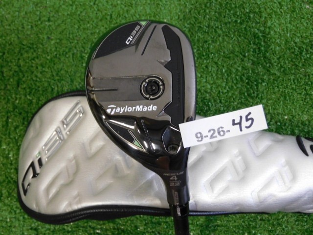 TaylorMade Qi35 22* 4 Hybrid Rescue Ventus Blue 7 Stiff Graphite w HC Excellent