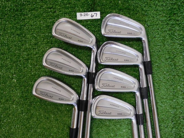 Titleist 690.CB Forged Irons 4-P Dynamic Gold S300 Stiff Steel