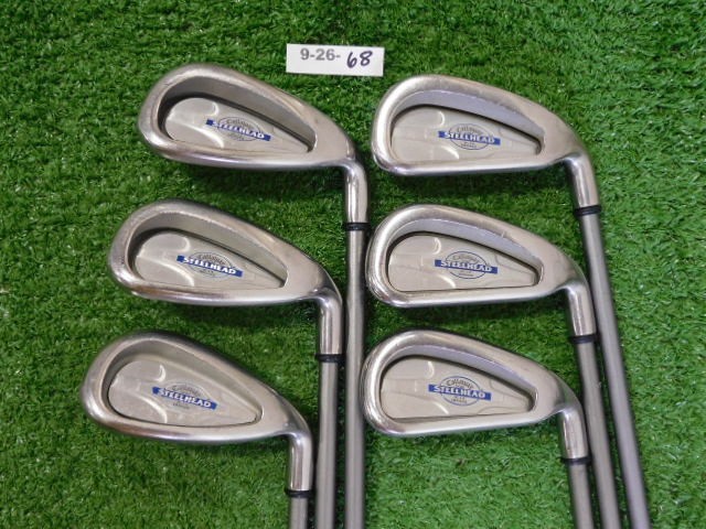 Callaway Steelhead X-14 Irons 5-P Light Senior Graphite 2* Upright +.5″