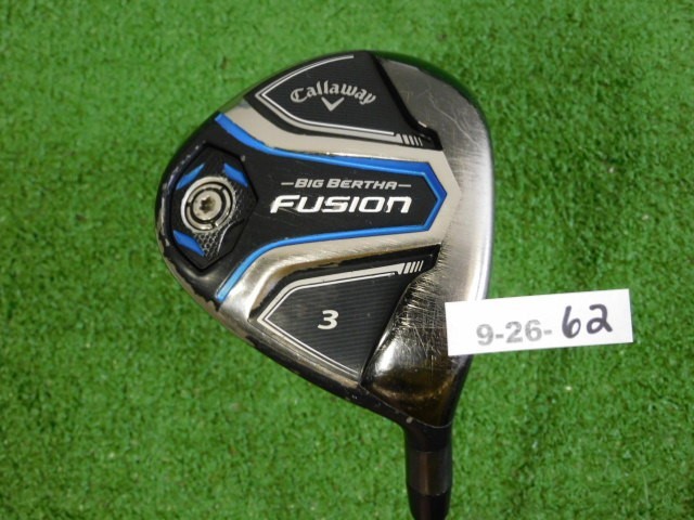 Callaway Big Bertha Fusion 15* Womens 3 Wood Recoil ES 440 F1 Ladies Graphite