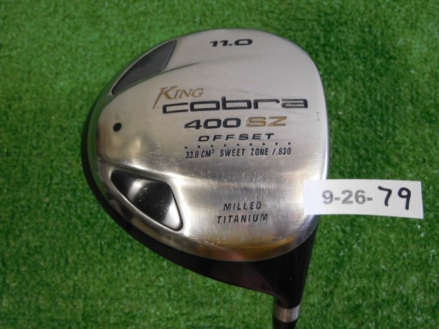 Cobra SZ 400 Offset 11.0* Driver Aldila HM Tour 50g Lite Senior Graphite