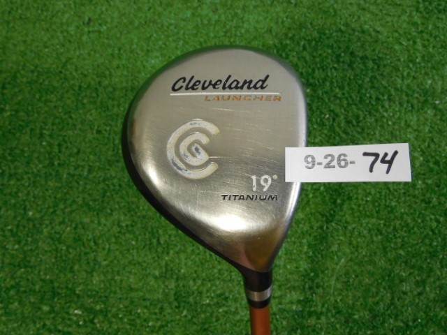 Cleveland Launcher Ti 19* 5 Wood Gold 65g Stiff Graphite