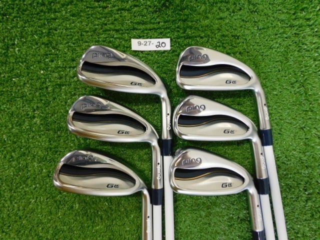PING G Le3 Womens Irons 6-W & S ULT250 Lite Ladies Graphite Black Dot New