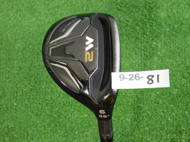 TaylorMade M2 28* Womens 6 Rescue Hybrid REAX 45 Ladies Graphite