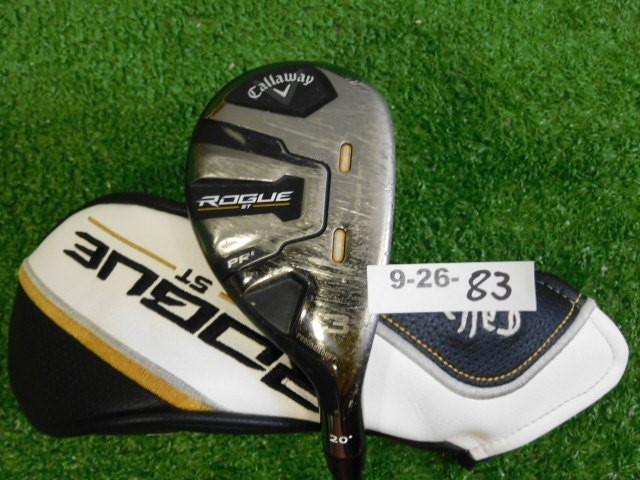 Callaway Rogue ST Pro 20* 3 Hybrid Tensei AV 85 Stiff Graphite with Headcover