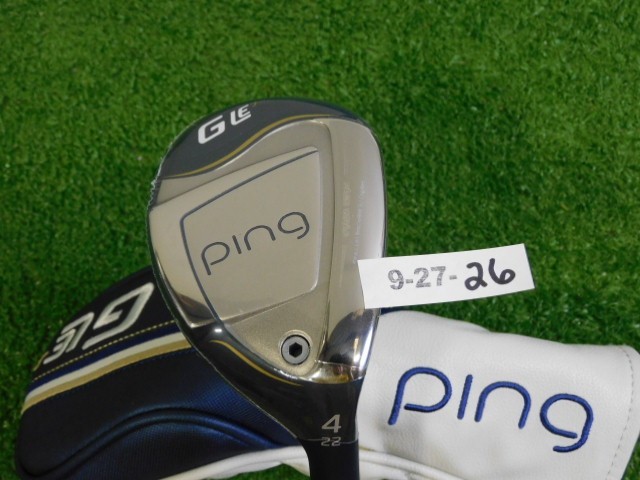 PING G Le3 22* Womens 4 Hybrid Rescue ULT250 Lite Ladies Graphite with HC New