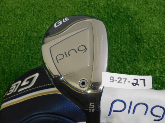 PING G Le3 26* Womens 5 Hybrid Rescue ULT250 Lite Ladies Graphite with HC New