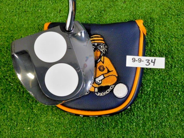 Odyssey Ai-One 2-Ball Jailbird Mini DB Double Bend 35″ Left Hand Putter w HC New