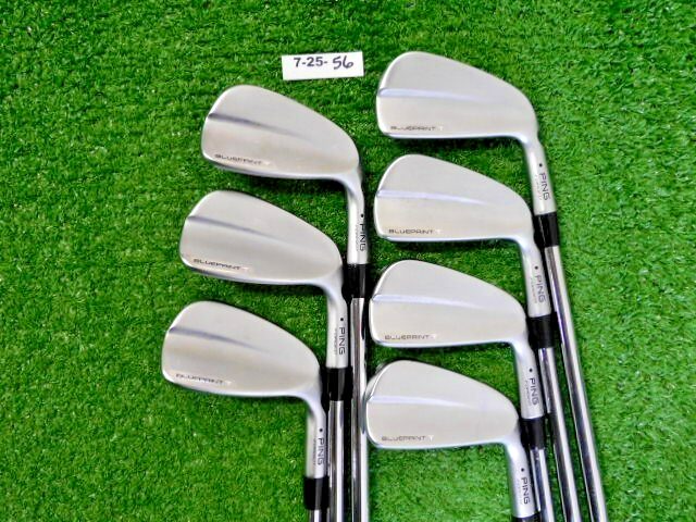 PING Blueprint T Forged Irons 4-W Tour 120 X Extra Stiff Steel Black Dot