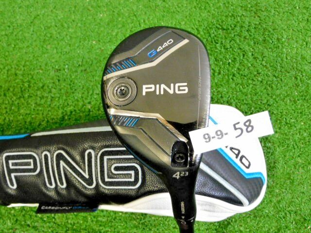 PING G440 23* 4 Hybrid Rescue Alta CB 70 Regular Graphite w HC 39.5″ Excellent