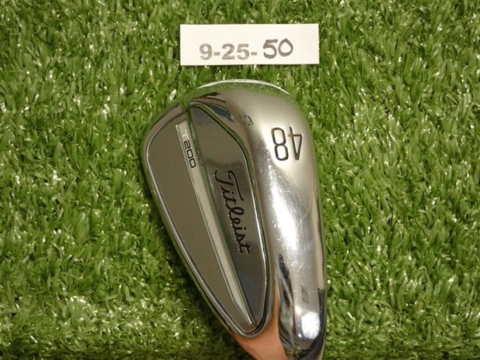 Titleist 2023 T200 Forged 48* W Gap Wedge AMT Black S300 Stiff Steel Excellent