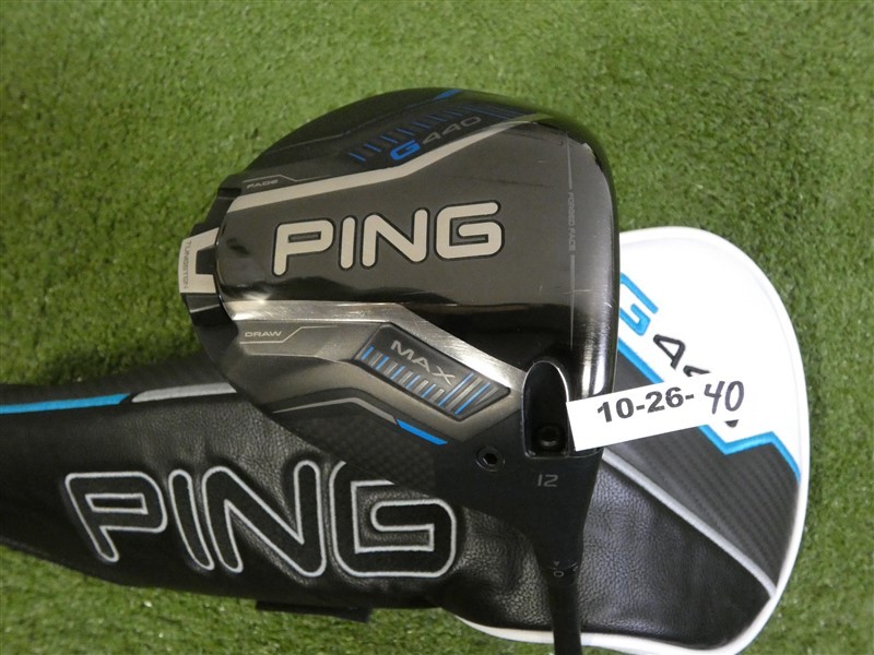 PING G440 Max 12* Driver Alta CB 50 Senior Graphite with Headcover
