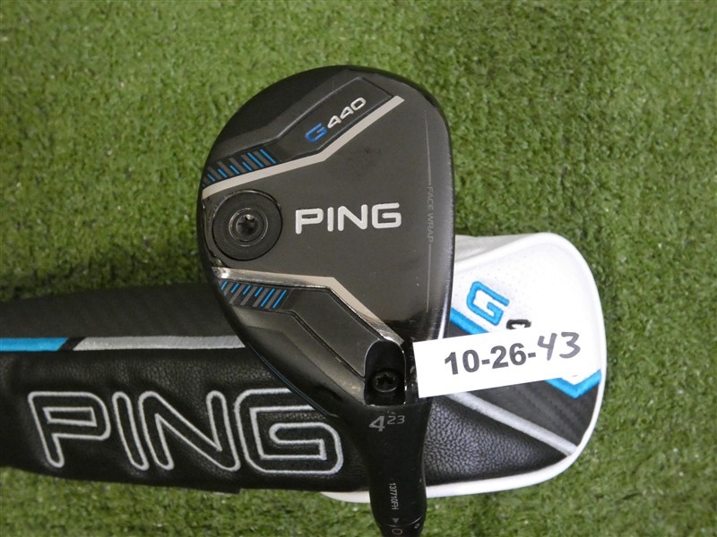 PING G440 23* 4 Hybrid Rescue Alta CB 70 Stiff Graphite with HC 39.5″ Excellent